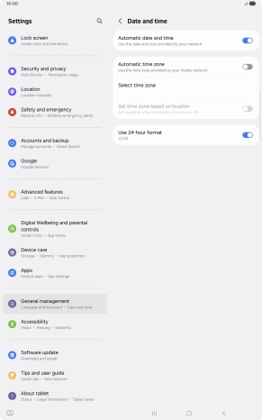 Press the indicator next to Press the indicator next to