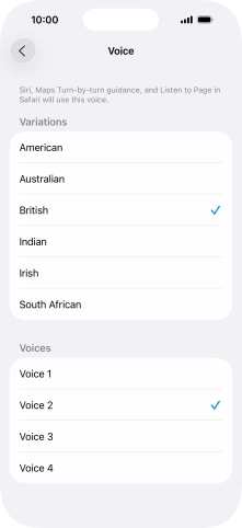 Press the required accent. Press the required accent.