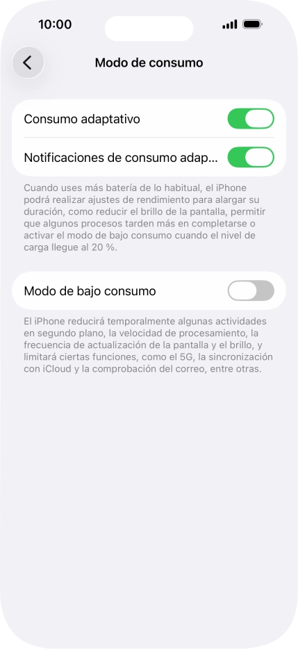 Pulsa el indicador junto a Pulsa el indicador junto a