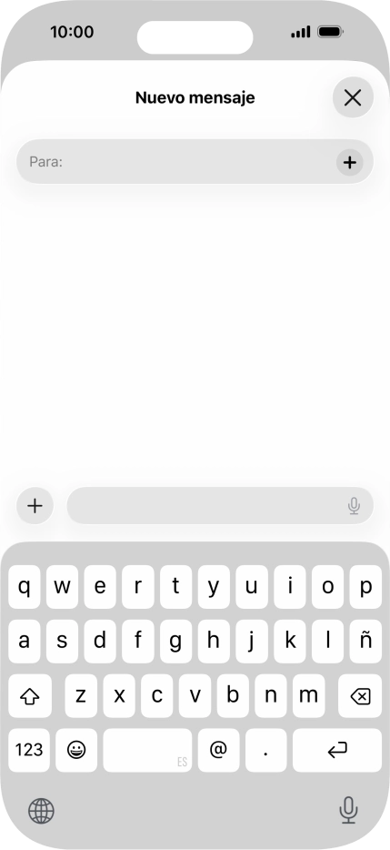 Pulsa el icono de añadir. Pulsa el icono de añadir.