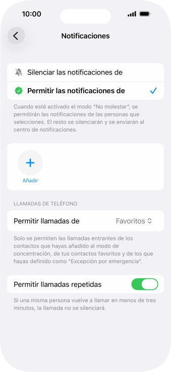 Pulsa la flecha hacia la izquierda. Pulsa la flecha hacia la izquierda.