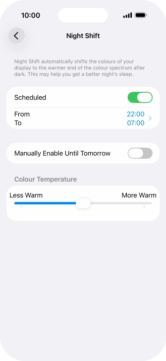 Press the indicator next to Press the indicator next to