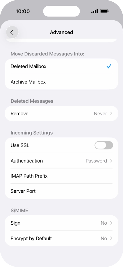 Press the indicator next to Press the indicator next to