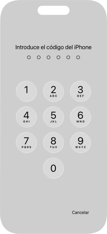 Utiliza el código de seguridad que has creado. La app está ahora bloqueada. Utiliza el código de seguridad que has creado. La app está ahora bloqueada.