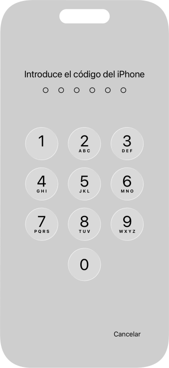 Utiliza el código de seguridad que has creado. La app está ahora bloqueada. Utiliza el código de seguridad que has creado. La app está ahora bloqueada.