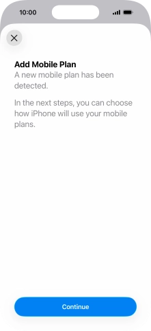 Press Continue. Press Continue.