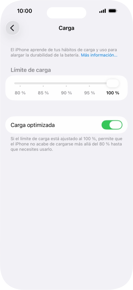 Pulsa el indicador junto a Pulsa el indicador junto a