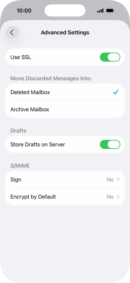 Press the indicator next to Press the indicator next to