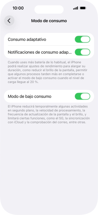 Desliza el dedo hacia arriba desde la parte inferior de la pantalla para terminar y volver a la pantalla de inicio. Desliza el dedo hacia arriba desde la parte inferior de la pantalla para terminar y volver a la pantalla de inicio.