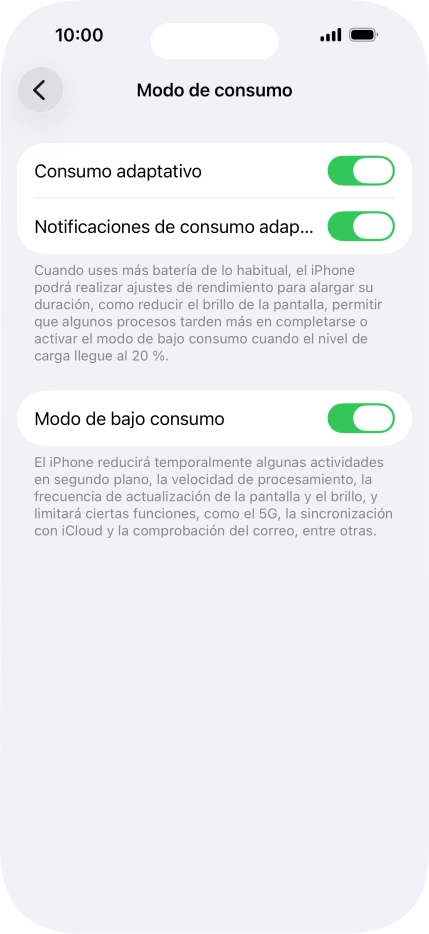 Desliza el dedo hacia arriba desde la parte inferior de la pantalla para terminar y volver a la pantalla de inicio. Desliza el dedo hacia arriba desde la parte inferior de la pantalla para terminar y volver a la pantalla de inicio.