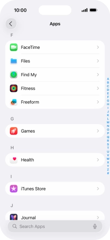 Press FaceTime. Press FaceTime.