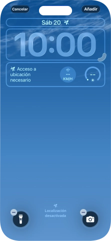 Si deseas personalizar la vista de la fecha en la pantalla de bloqueo, pulsa el widget de la fecha y sigue las indicaciones de la pantalla para seleccionar la vista de widgets deseada. Si deseas personalizar la vista de la fecha en la pantalla de bloqueo, pulsa el widget de la fecha y sigue las indicaciones de la pantalla para seleccionar la vista de widgets deseada.