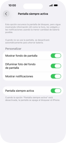 Pulsa el indicador junto a Pulsa el indicador junto a