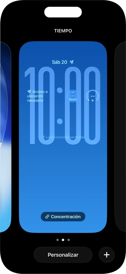 Pulsa Modos de concentración. Pulsa Modos de concentración.