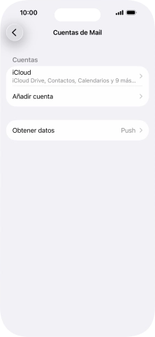 Pulsa Añadir cuenta. Pulsa Añadir cuenta.