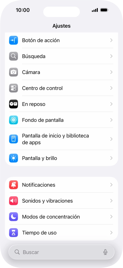 Pulsa Botón de acción. Pulsa Botón de acción.