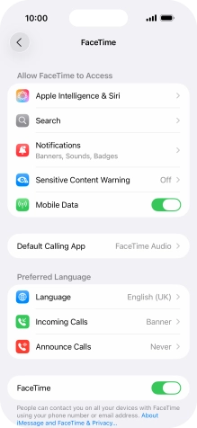 Press the indicator next to Press the indicator next to