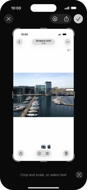 To use visual intelligence via screenshot, take a screenshot and follow the instructions on the screen to use the function. To use visual intelligence via screenshot, take a screenshot and follow the instructions on the screen to use the function.