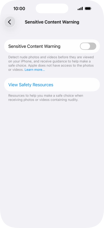 Press the indicator next to Press the indicator next to