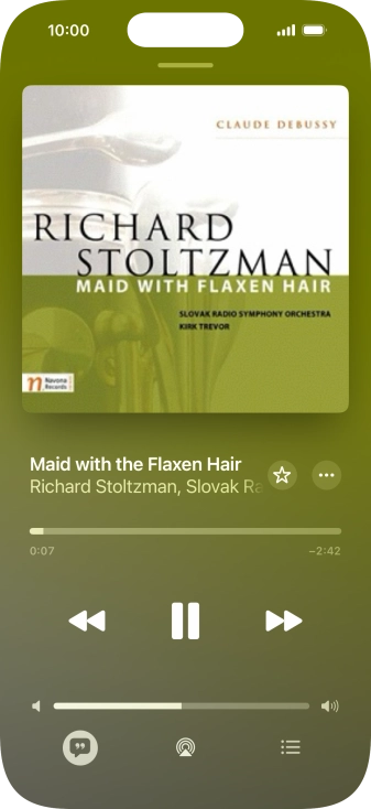 Press arrow right to go to the next audio file. Press arrow right to go to the next audio file.