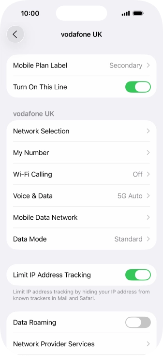 Press the indicator next to Press the indicator next to