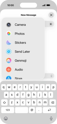 Press Genmoji. Press Genmoji.