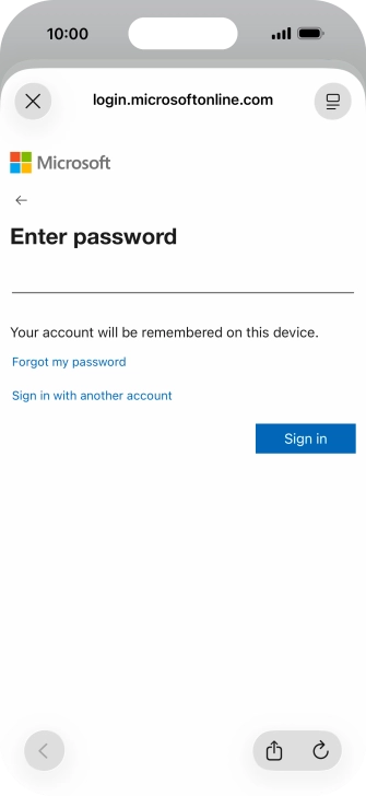 Press Sign in. Press Sign in.