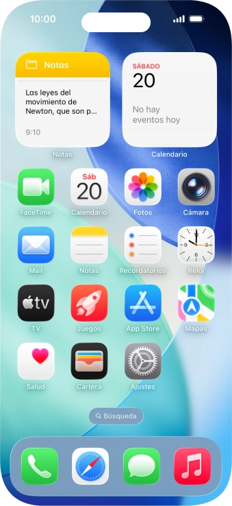 Pulsa Ajustes. Pulsa Ajustes.