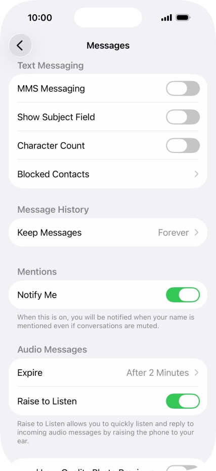 Press the indicator next to Press the indicator next to