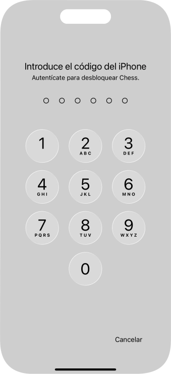 Utiliza el código de seguridad que has creado. La app ya no está bloqueada. Utiliza el código de seguridad que has creado. La app ya no está bloqueada.