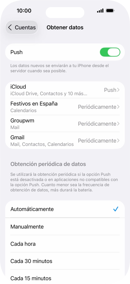 Pulsa el indicador junto a Pulsa el indicador junto a