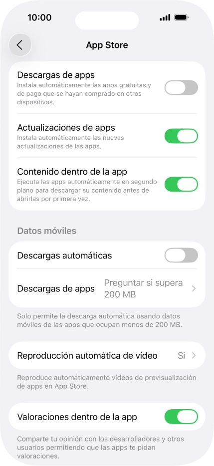 Pulsa el indicador junto a Pulsa el indicador junto a