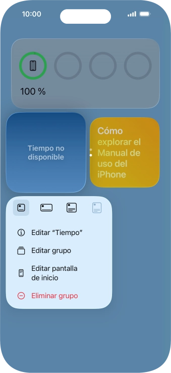 Pulsa Editar grupo. Pulsa Editar grupo.