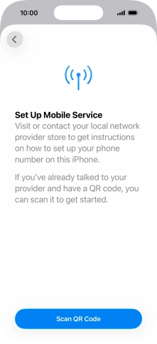 Press Scan QR Code. Press Scan QR Code.