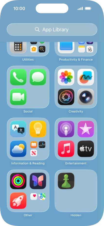 Press and hold the required app. Press and hold the required app.