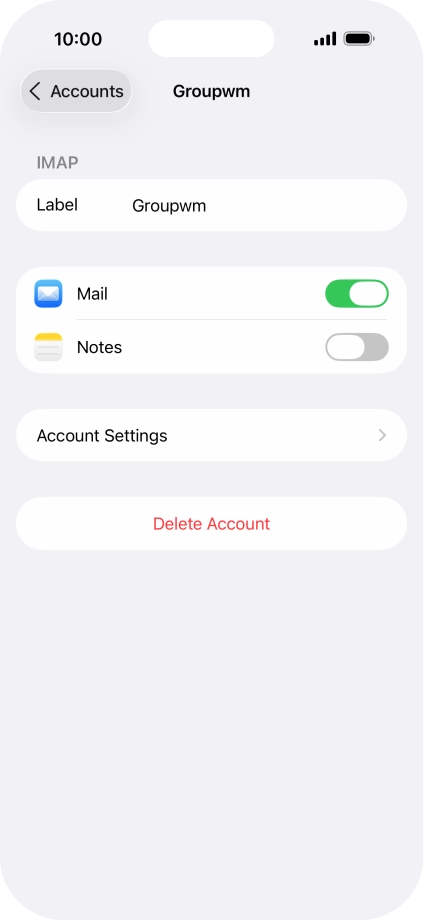 Press Account Settings. Press Account Settings.