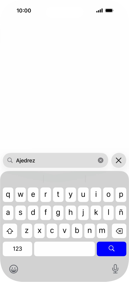 Pulsa el icono de búsqueda. Pulsa el icono de búsqueda.