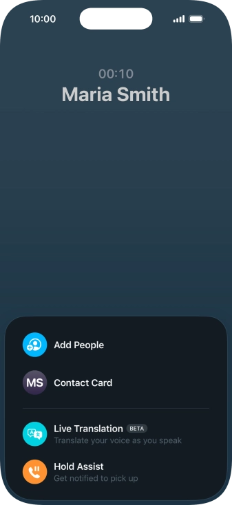 Press Live Translation and follow the instructions on the screen to select the required language settings. Press Live Translation and follow the instructions on the screen to select the required language settings.