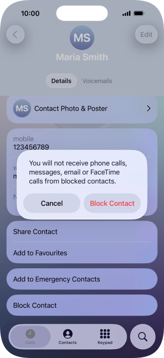 Press Block Contact. Press Block Contact.