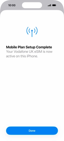 Press Done. Press Done.