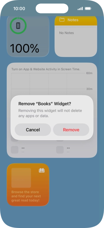 Press Remove. Press Remove.