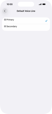 Press the required price plan. Press the required price plan.