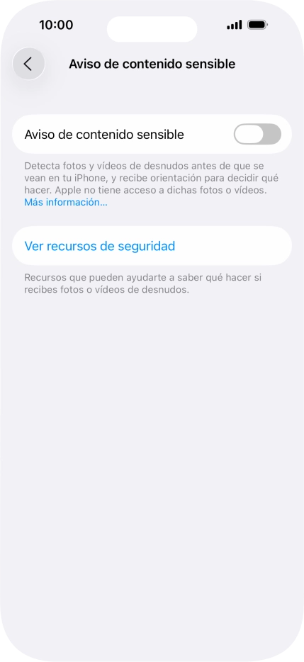 Pulsa el indicador junto a Pulsa el indicador junto a