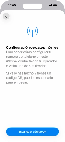 Pulsa Escanea el código QR. Pulsa Escanea el código QR.