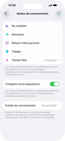 Pulsa No molestar. Pulsa No molestar.