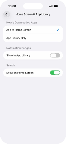 To add new downloaded apps to both the home screen and App Library, press Add to Home Screen. To add new downloaded apps to both the home screen and App Library, press Add to Home Screen.