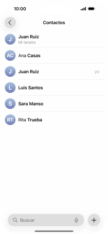 Pulsa Mi tarjeta. Pulsa Mi tarjeta.