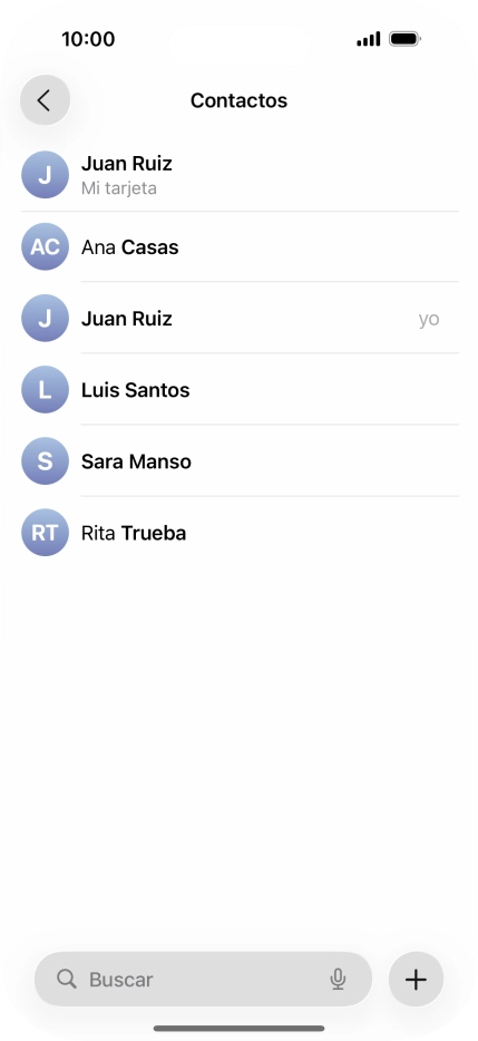 Pulsa Mi tarjeta. Pulsa Mi tarjeta.