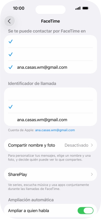Pulsa el ajuste deseado bajo Pulsa el ajuste deseado bajo