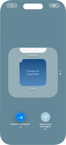 Pulsa Rotación inteligente para activar o desactivar la función. Pulsa Rotación inteligente para activar o desactivar la función.